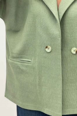 کت کتان راین آستین سه رب 