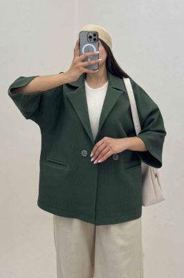 کت کتان راین آستین سه رب 