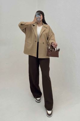 کت کتان راین آستین سه رب 