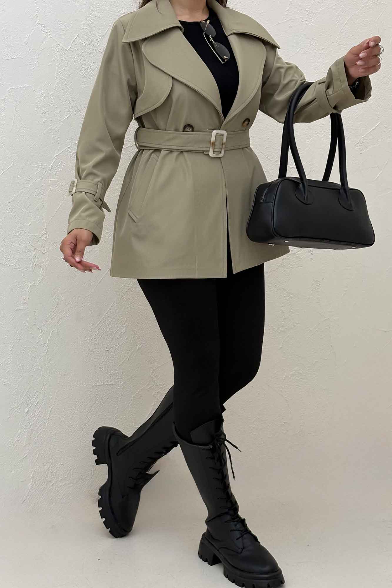 بارانی میدی دو یقه سانتانا