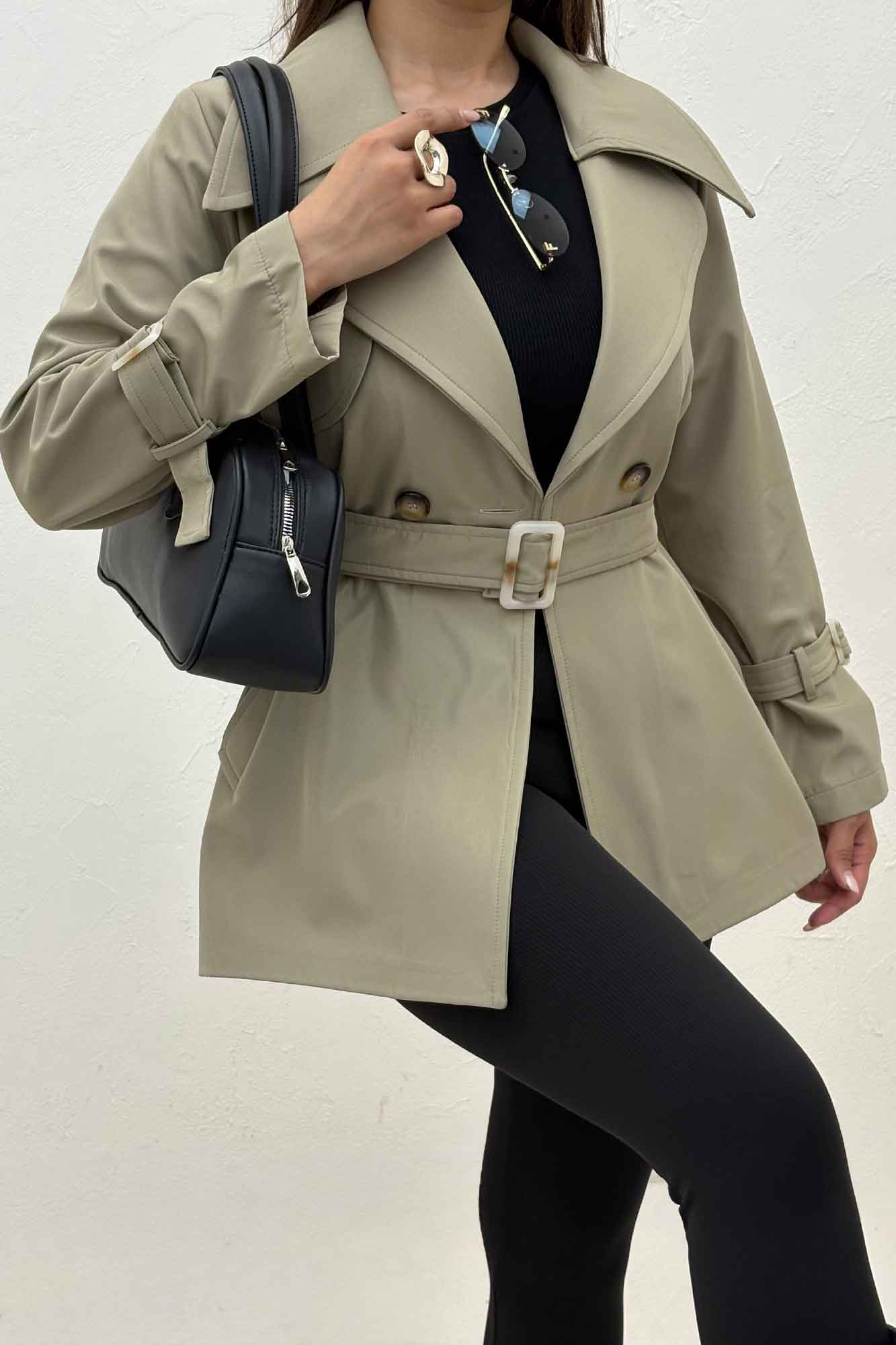 بارانی میدی دو یقه سانتانا