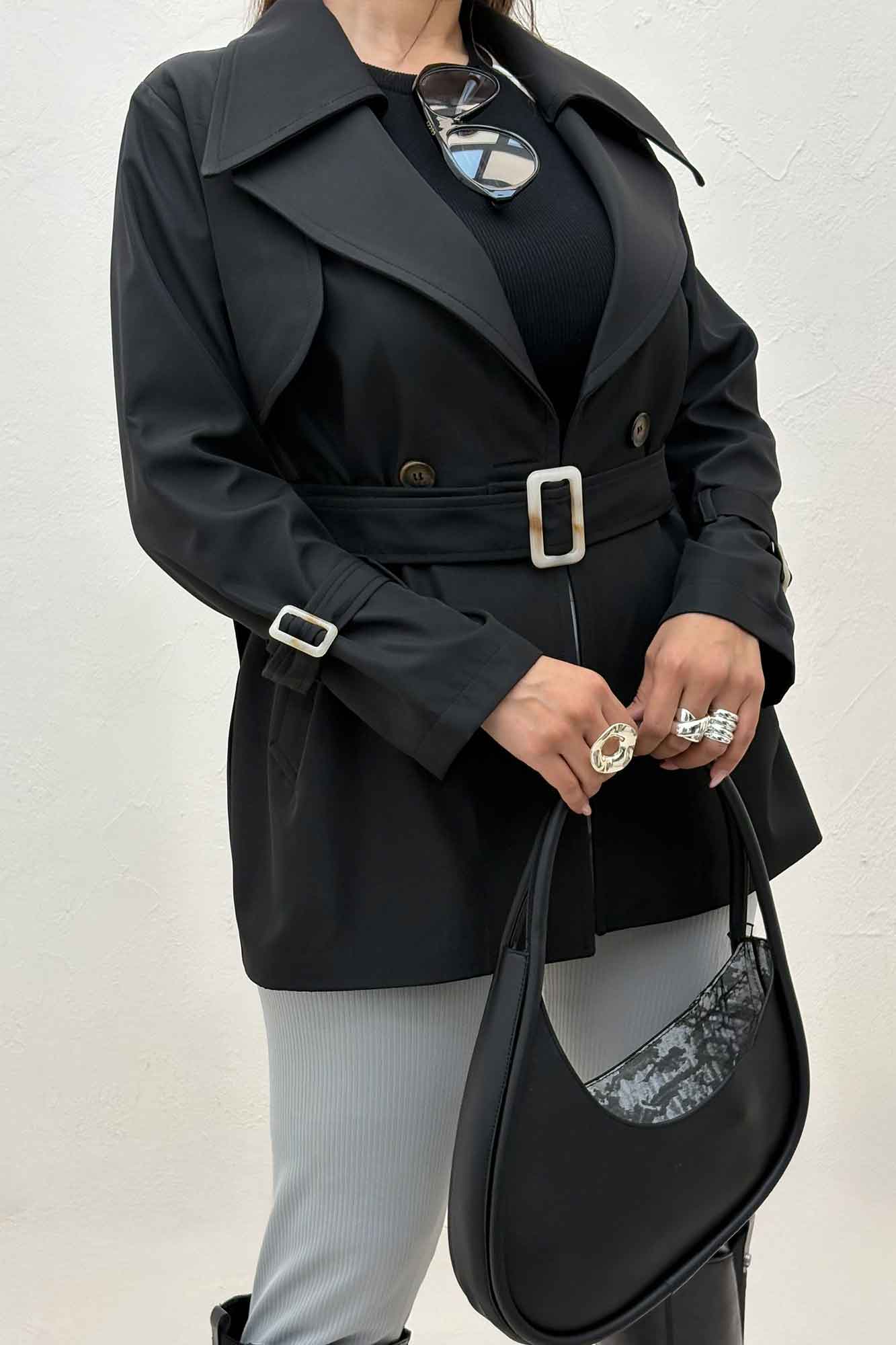 بارانی میدی دو یقه سانتانا