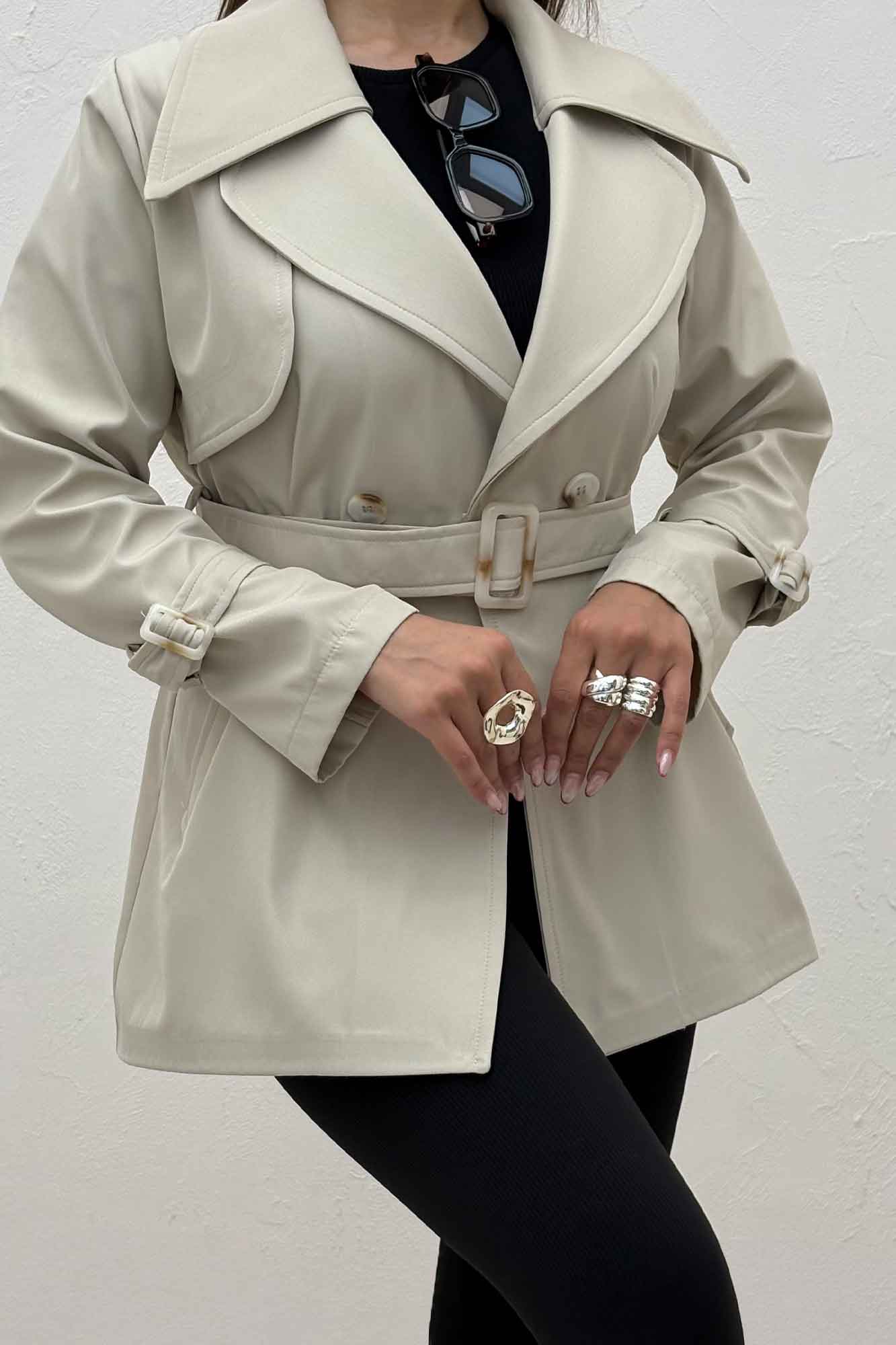 بارانی میدی دو یقه سانتانا