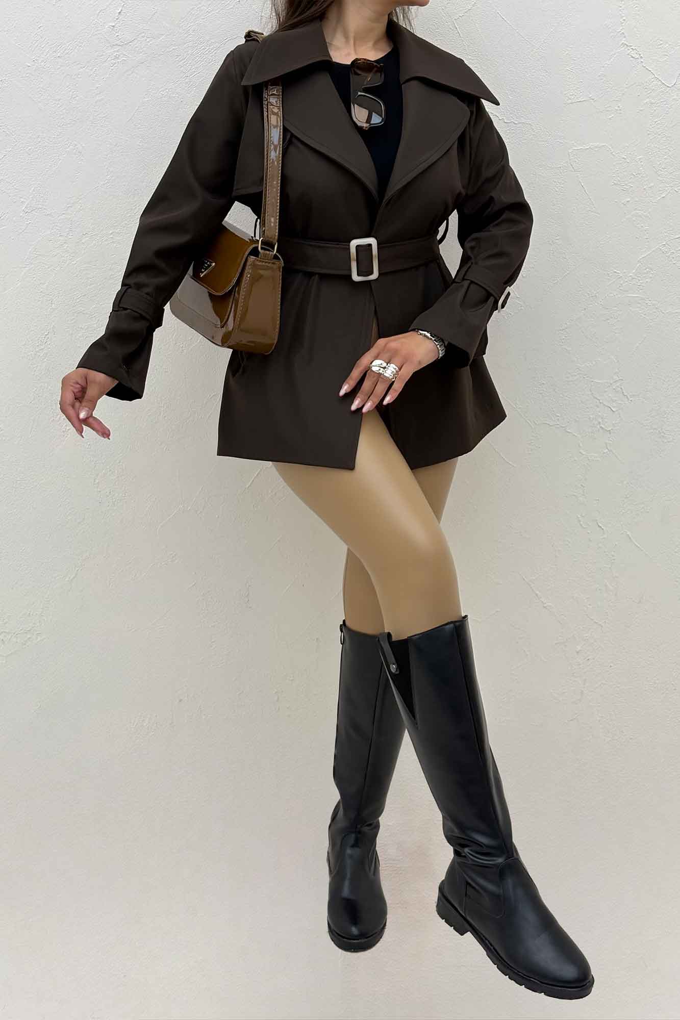 بارانی میدی دو یقه سانتانا