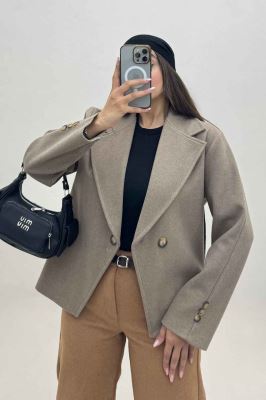 کت فوتر دو دکمه پایین هفتی