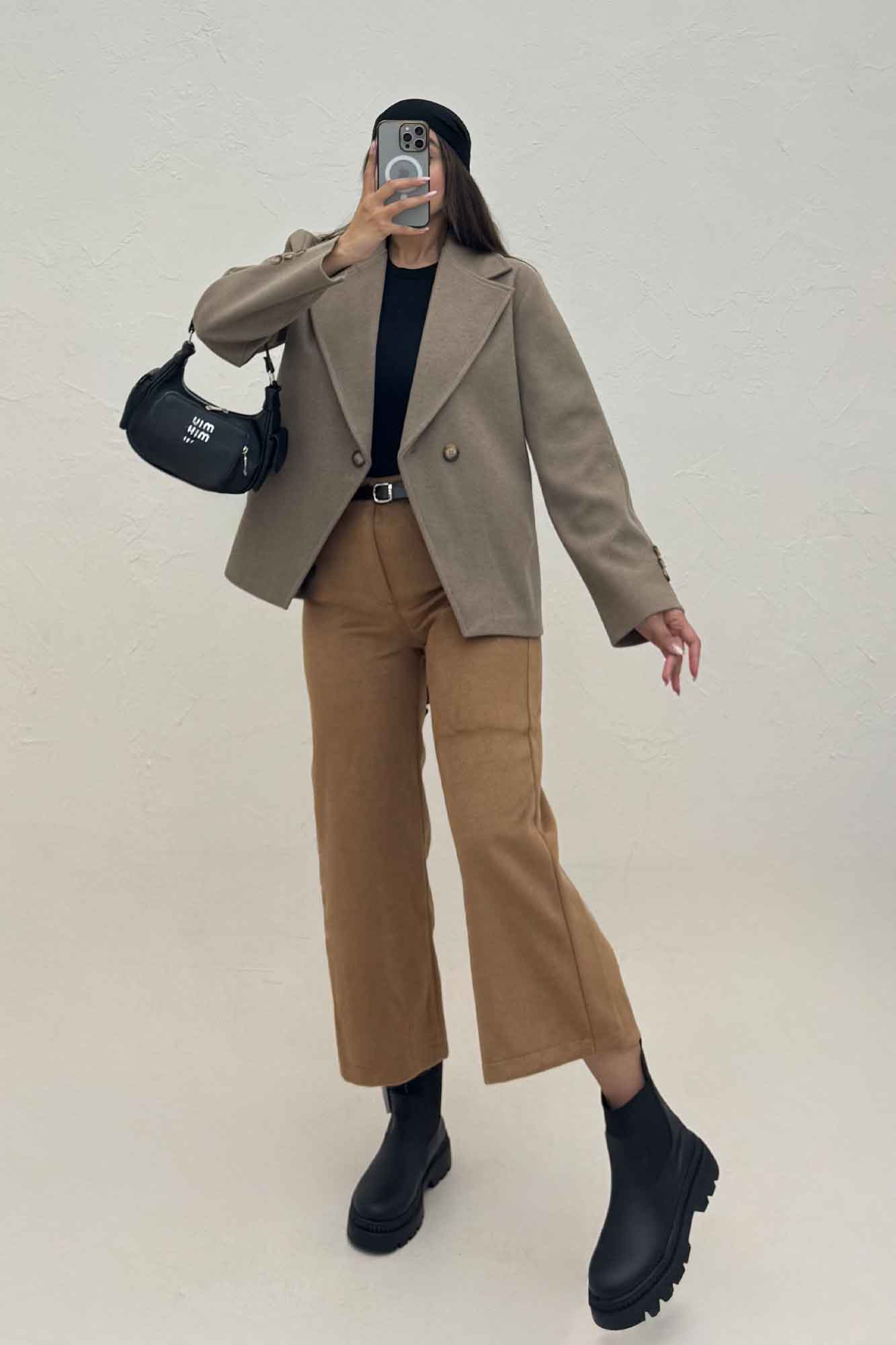 کت فوتر دو دکمه پایین هفتی