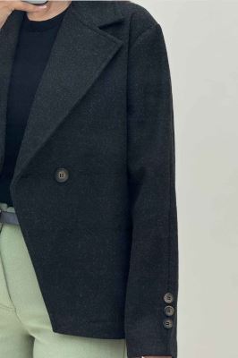 کت فوتر دو دکمه پایین هفتی