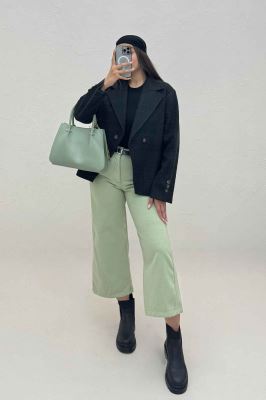 کت فوتر دو دکمه پایین هفتی