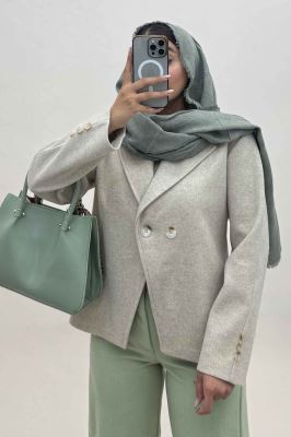 کت فوتر دو دکمه پایین هفتی