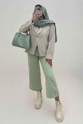 کت فوتر دو دکمه پایین هفتی