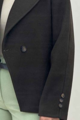 کت فوتر دو دکمه پایین هفتی