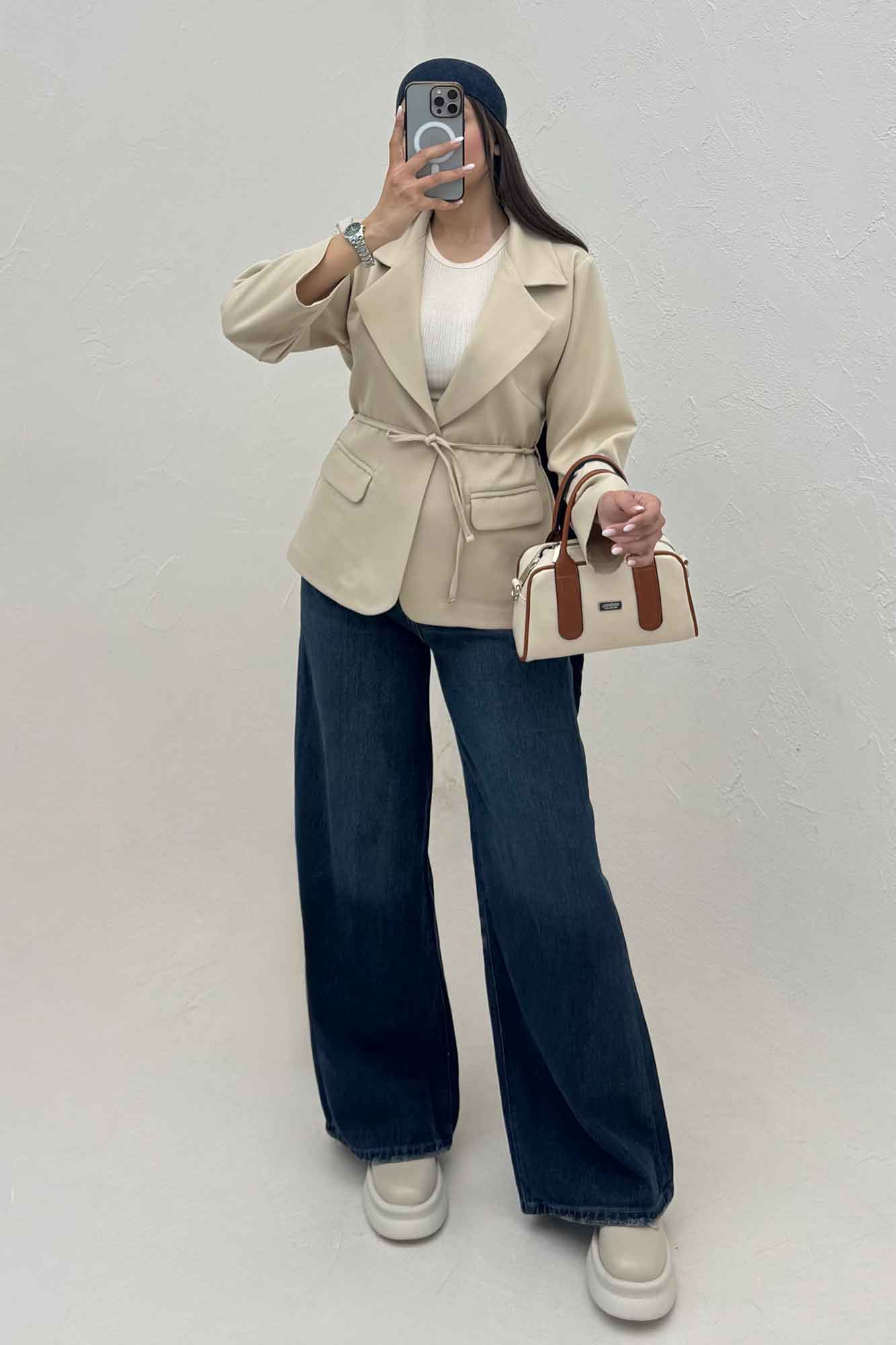 کت مازراتی دو جیب کمردار LORD