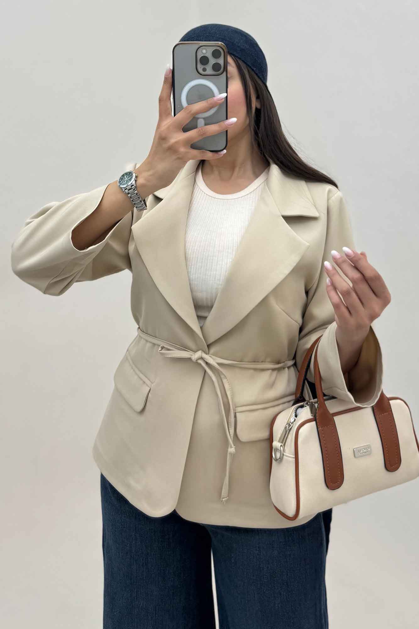 کت مازراتی دو جیب کمردار LORD