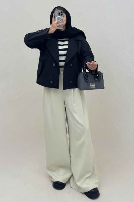 کت کتان زارا چهار دکمه