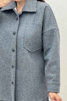 ست پالتو و شلوار فوتر تک جیب DELSA