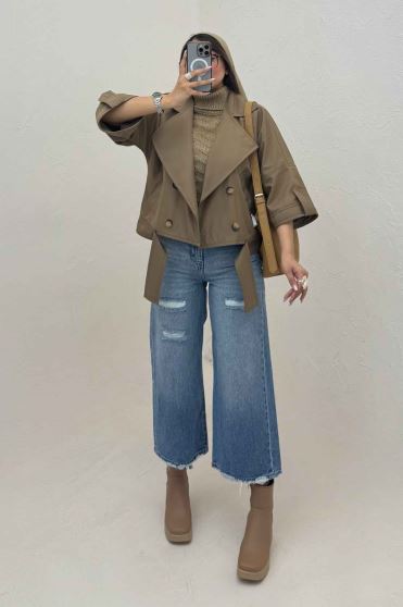 بارانی آستین پاگن سانتانا SERENTI