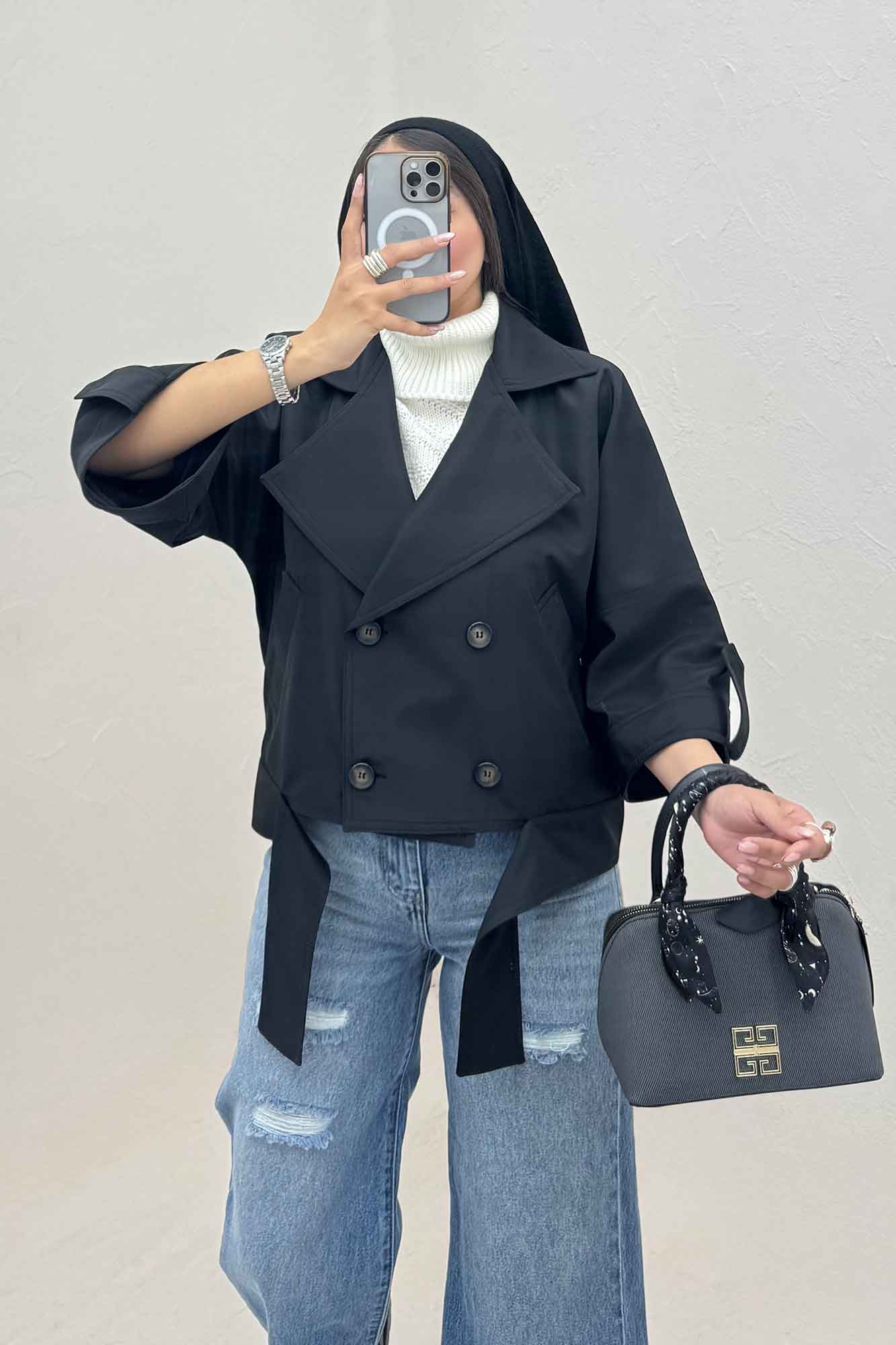 بارانی آستین پاگن سانتانا SERENTI