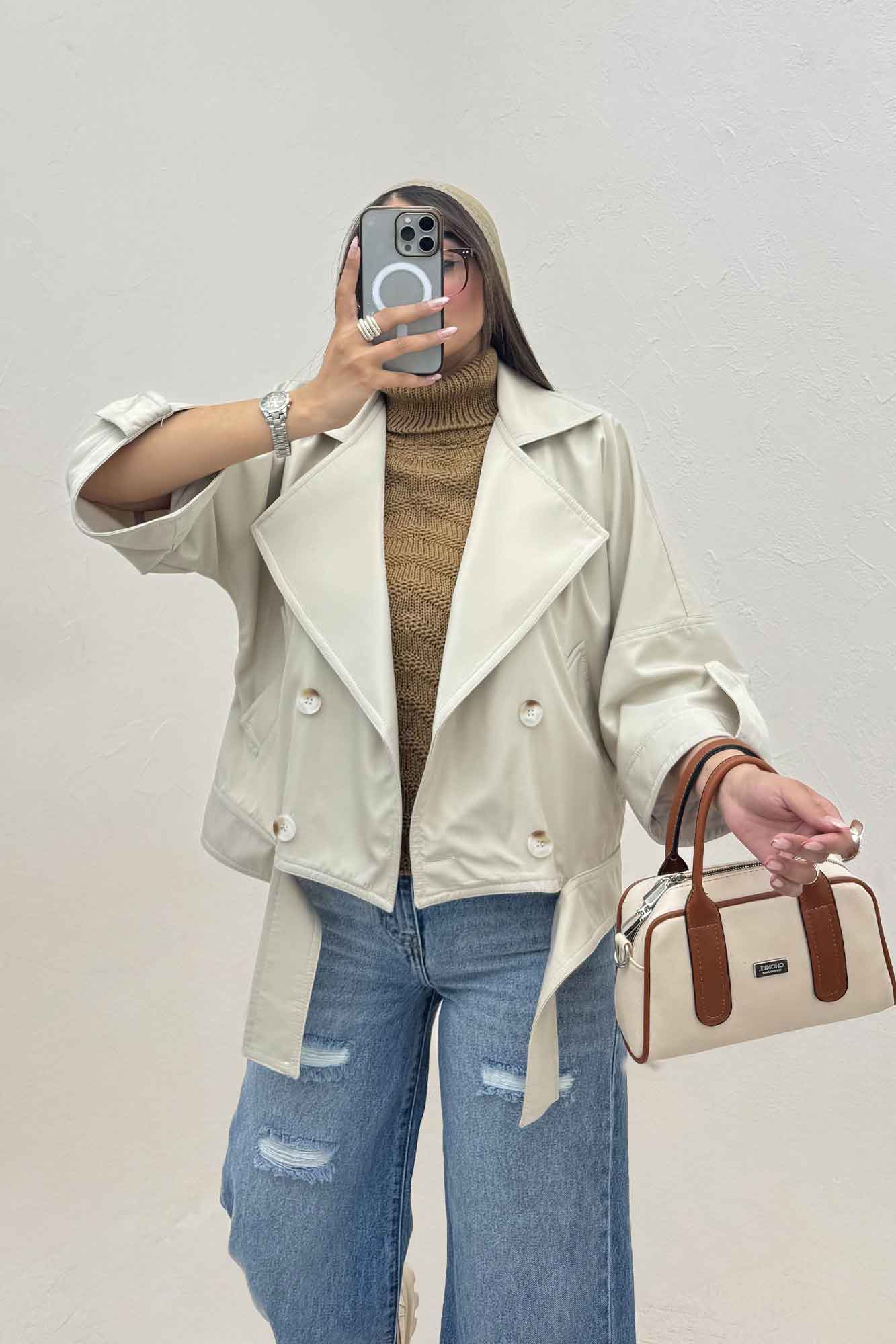 بارانی آستین پاگن سانتانا SERENTI