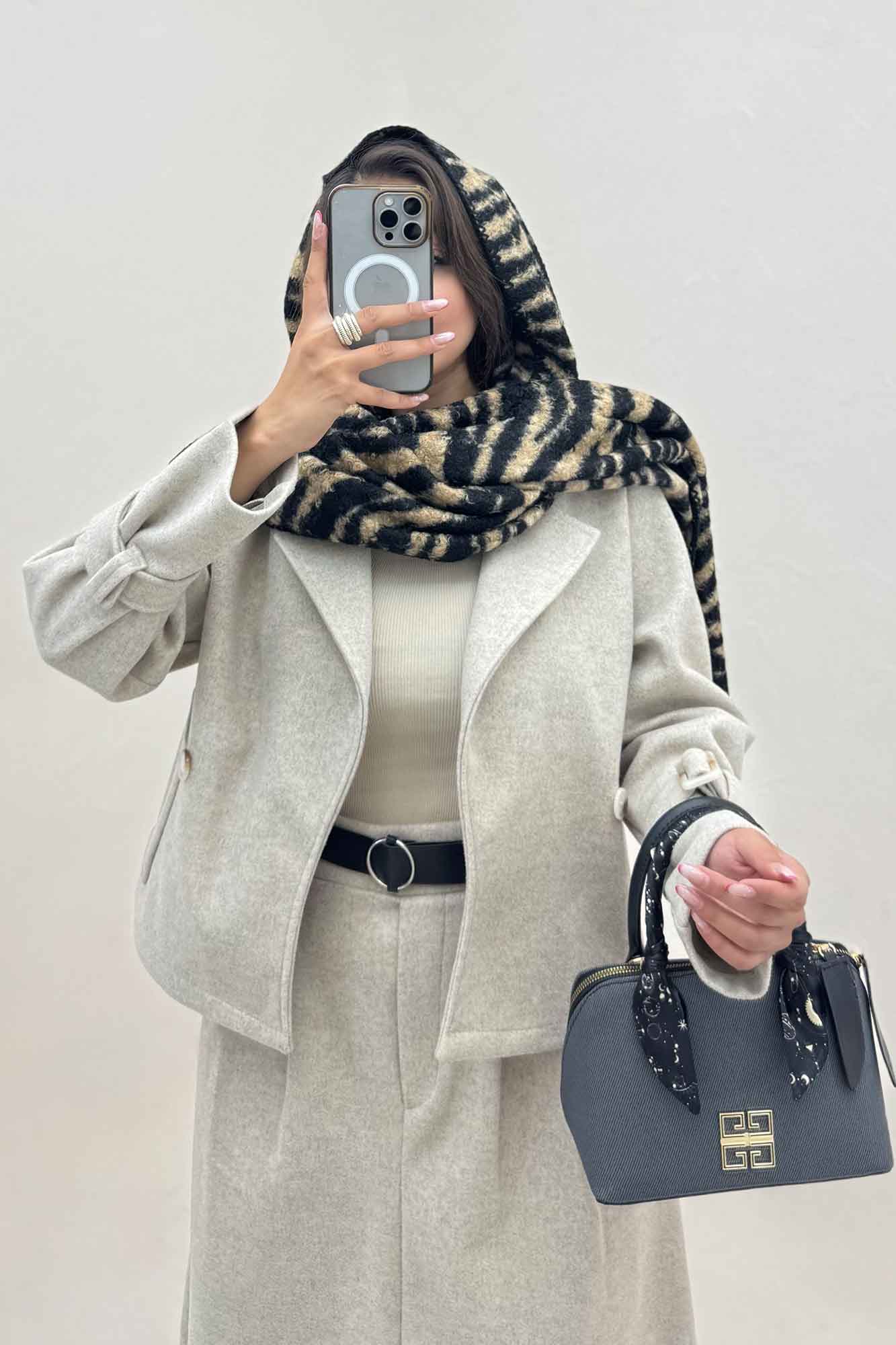 ست کت و دامن فوتر روژان