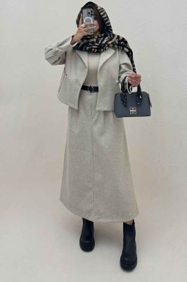 ست کت و دامن فوتر روژان