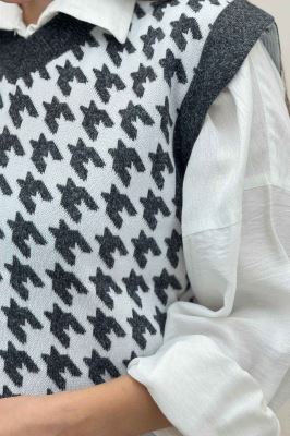 ژیله بافت یقه هفت پیچازی