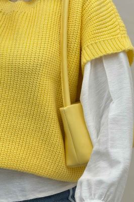 ژیله بافت یقه هفت ساده