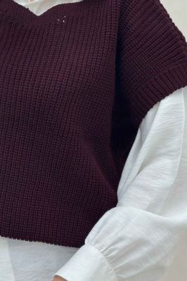 ژیله بافت یقه هفت ساده