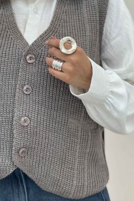 ژیله بافت دکمه دار