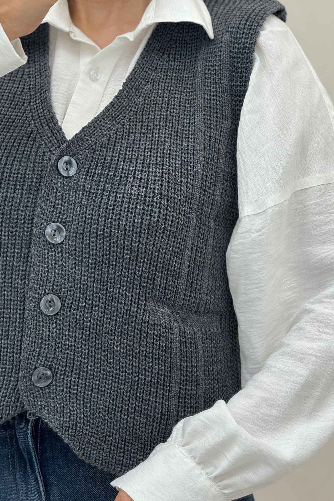 ژیله بافت دکمه دار