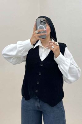 ژیله بافت دکمه دار