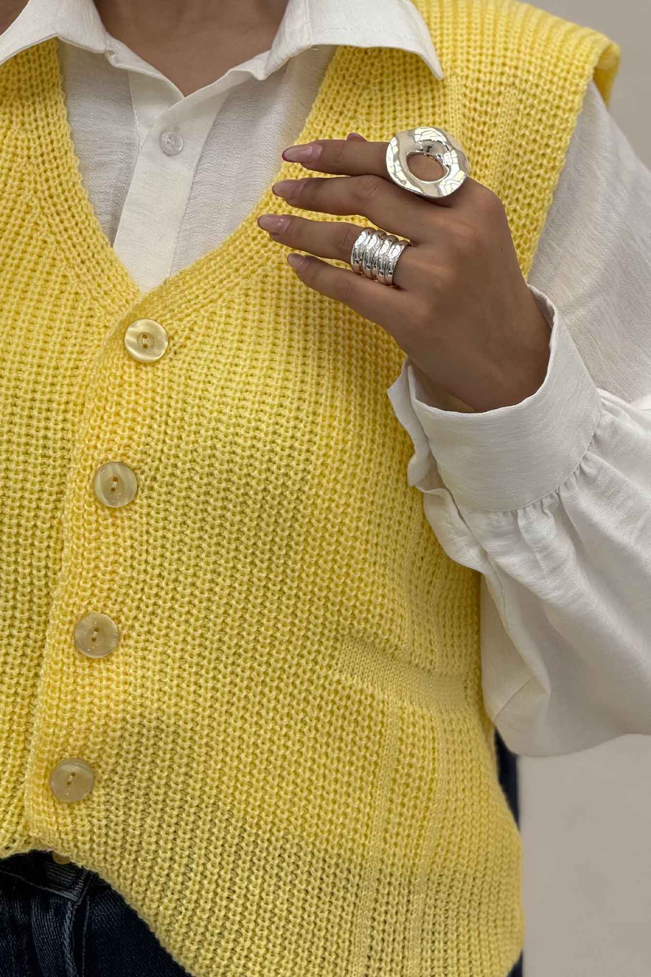 ژیله بافت دکمه دار