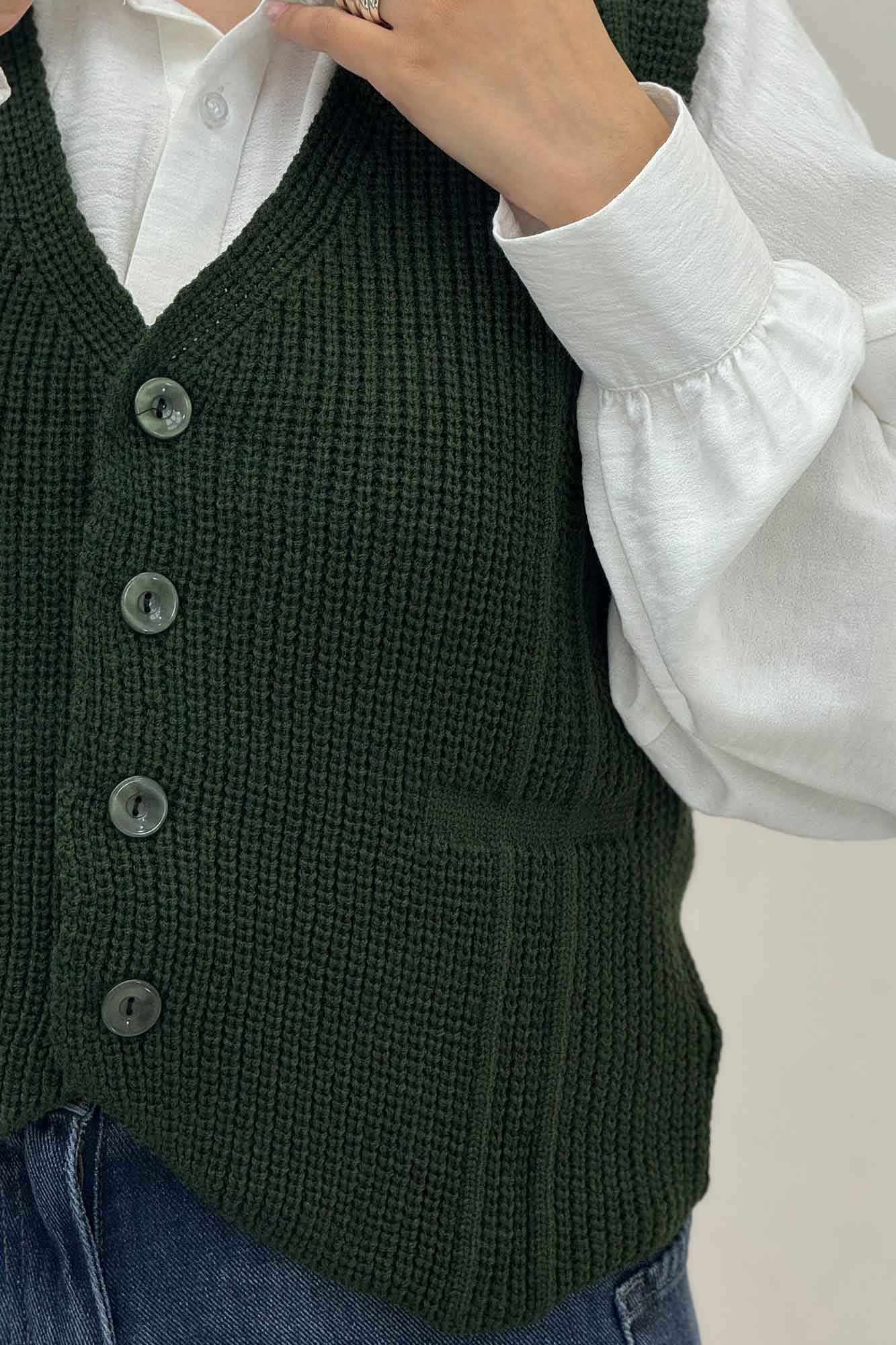 ژیله بافت دکمه دار