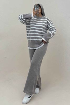 ست دورس و شلوار بافت راهدار