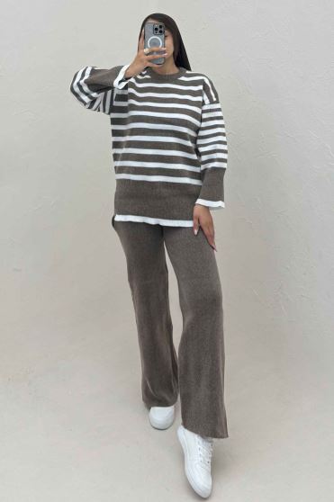 ست دورس و شلوار بافت راهدار 