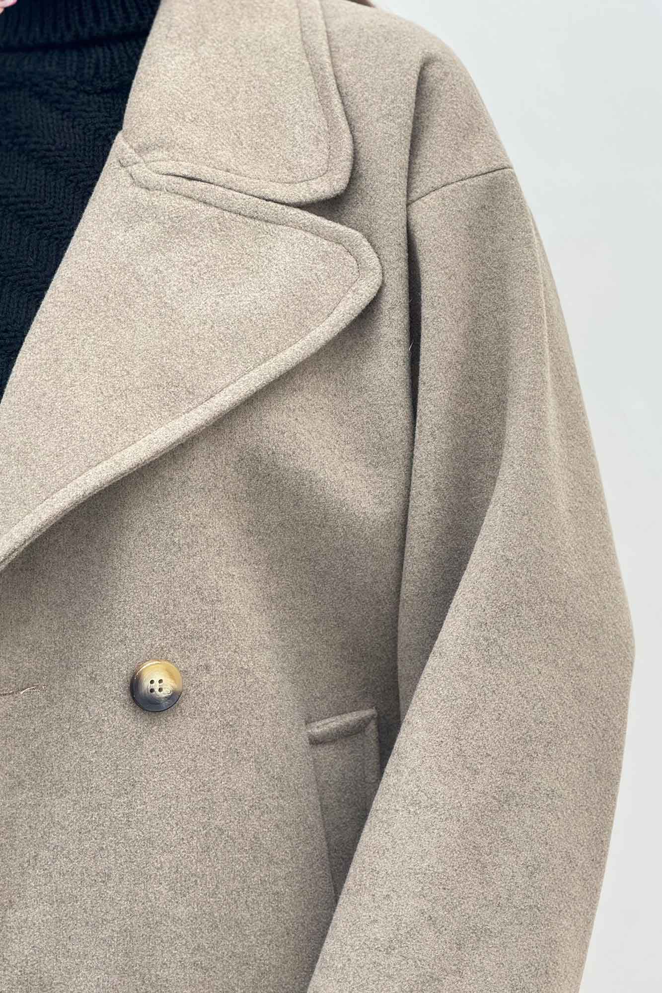 کت فوتر چهار دکمه لیورا (آستردار)