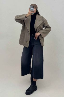 کت فوتر چهار دکمه لیورا (آستردار)