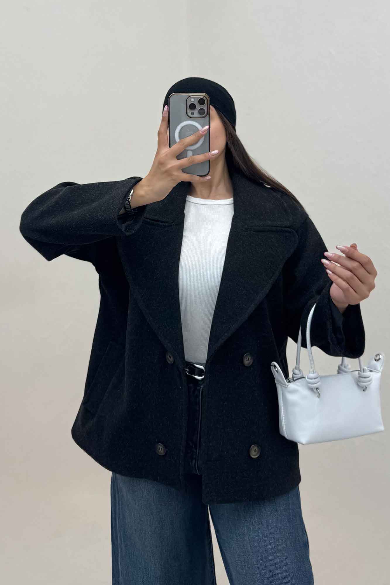 کت فوتر چهار دکمه لیورا (آستردار)