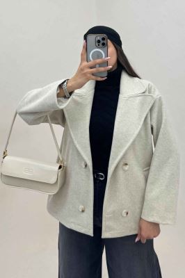 کت فوتر چهار دکمه لیورا (آستردار)