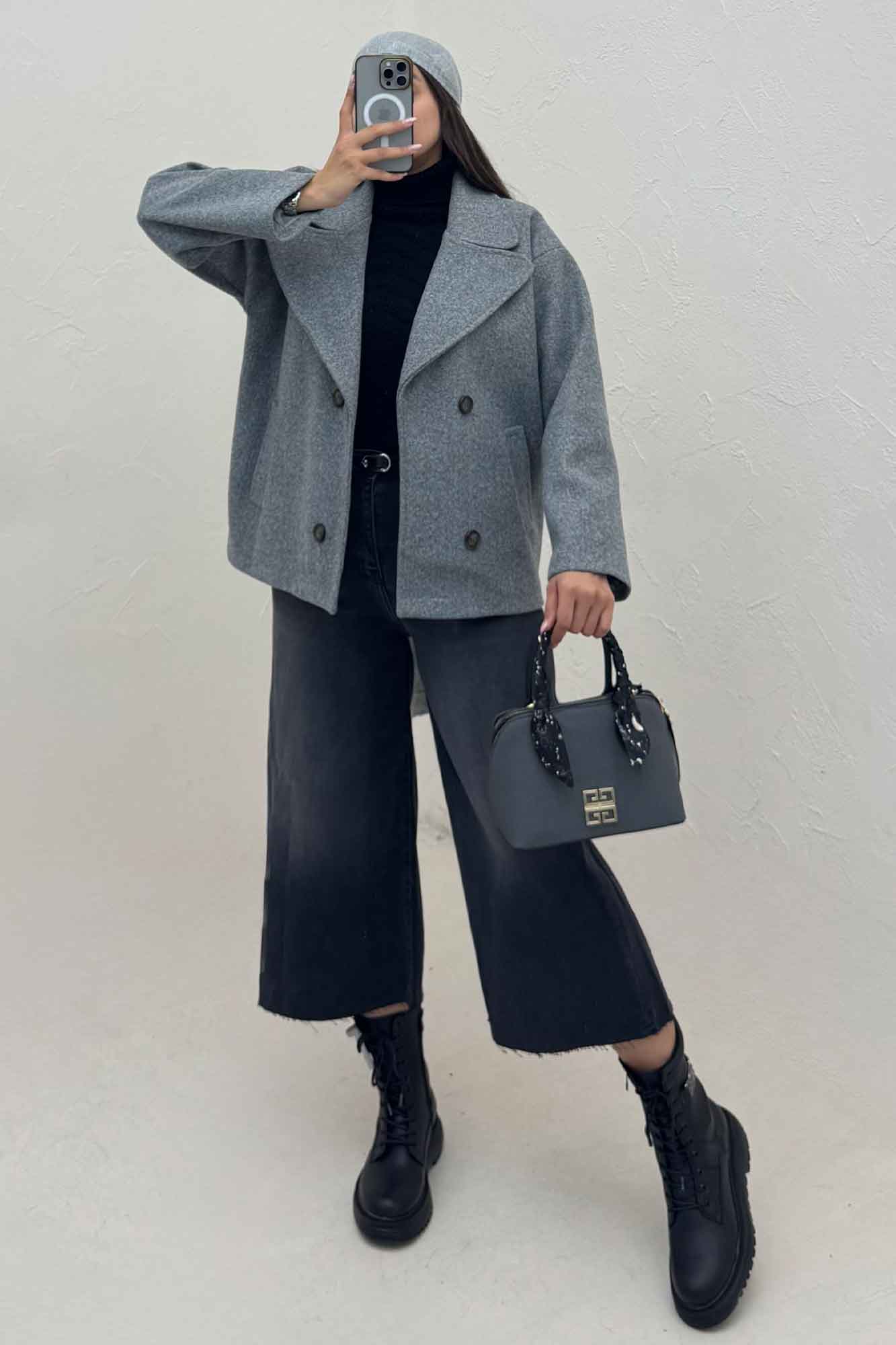 کت فوتر چهار دکمه لیورا (آستردار)