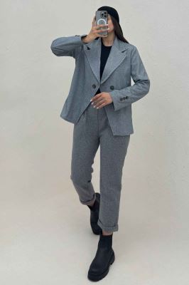 کت فوتر کجراه پایین هفتی آستردار