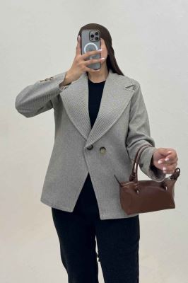 کت فوتر کجراه پایین هفتی آستردار