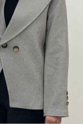 کت فوتر کجراه پایین هفتی آستردار