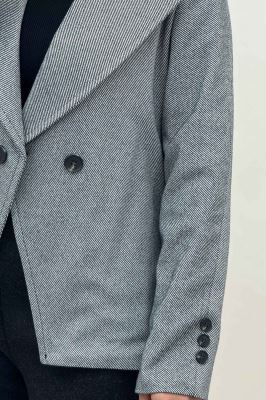 کت فوتر کجراه پایین هفتی آستردار