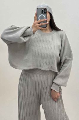 ست اورال و ژاکت بافت پیلیسه