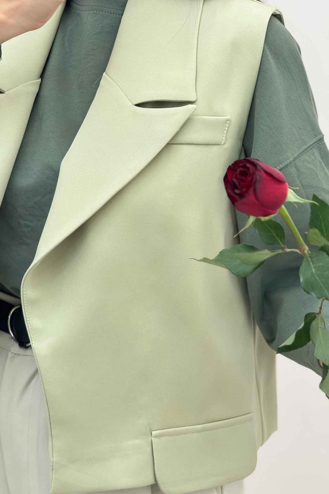 جلیقه مازراتی آستردار جیبلاژ