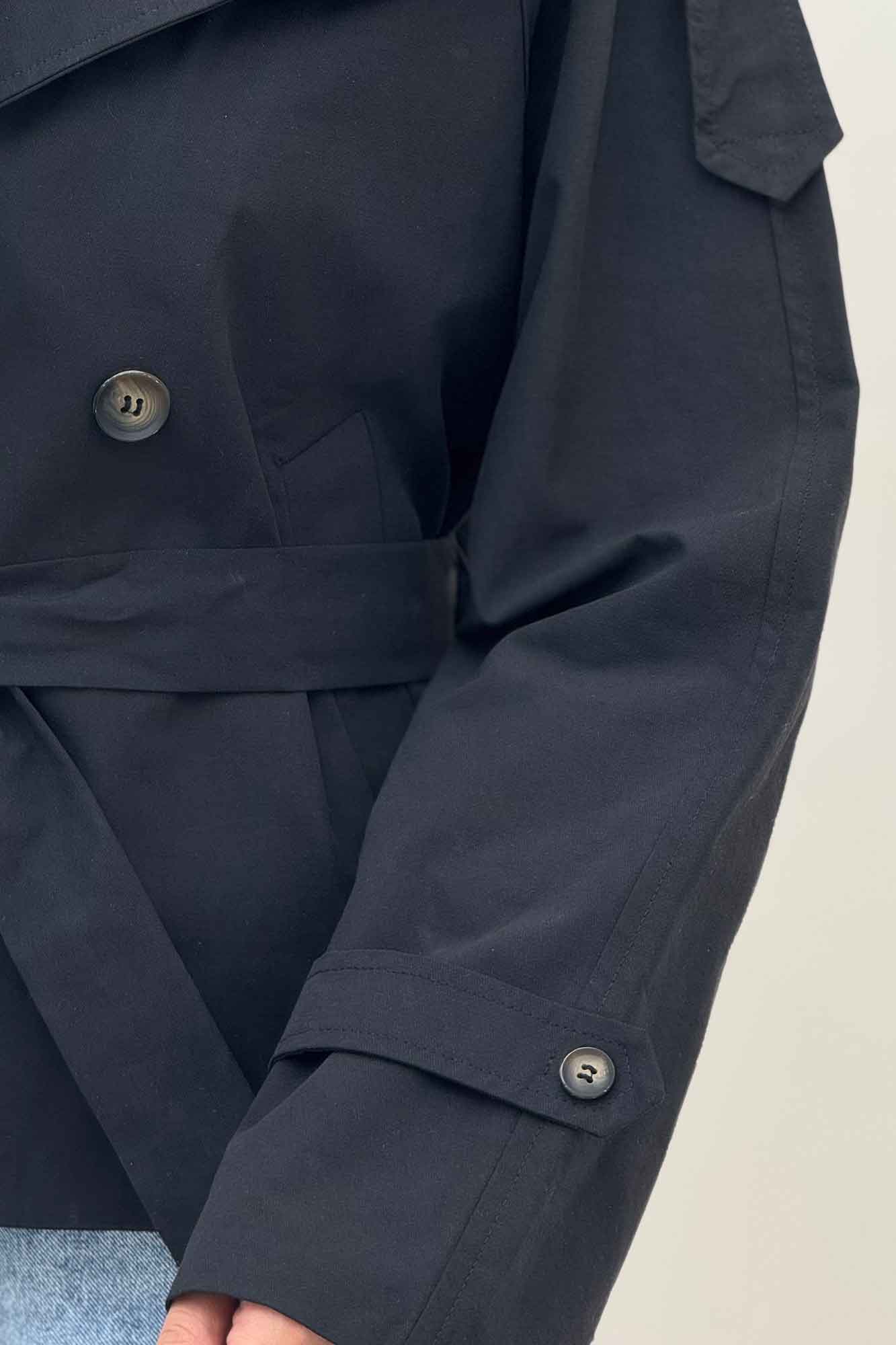 کت کتان یقه دو حالته