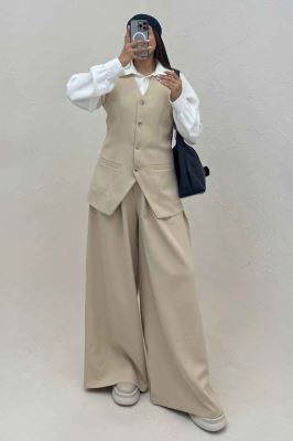 ست ژیله بلند و شلوار مازراتی لانورا