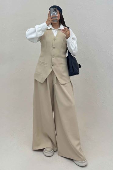 ست ژیله بلند و شلوار مازراتی لانورا