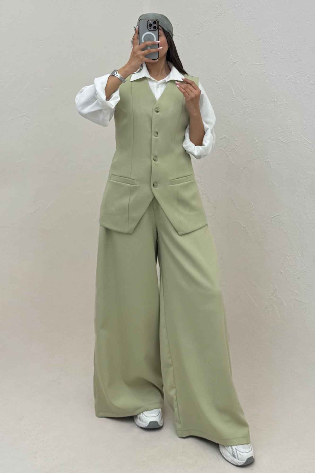 ست ژیله بلند و شلوار مازراتی لانورا