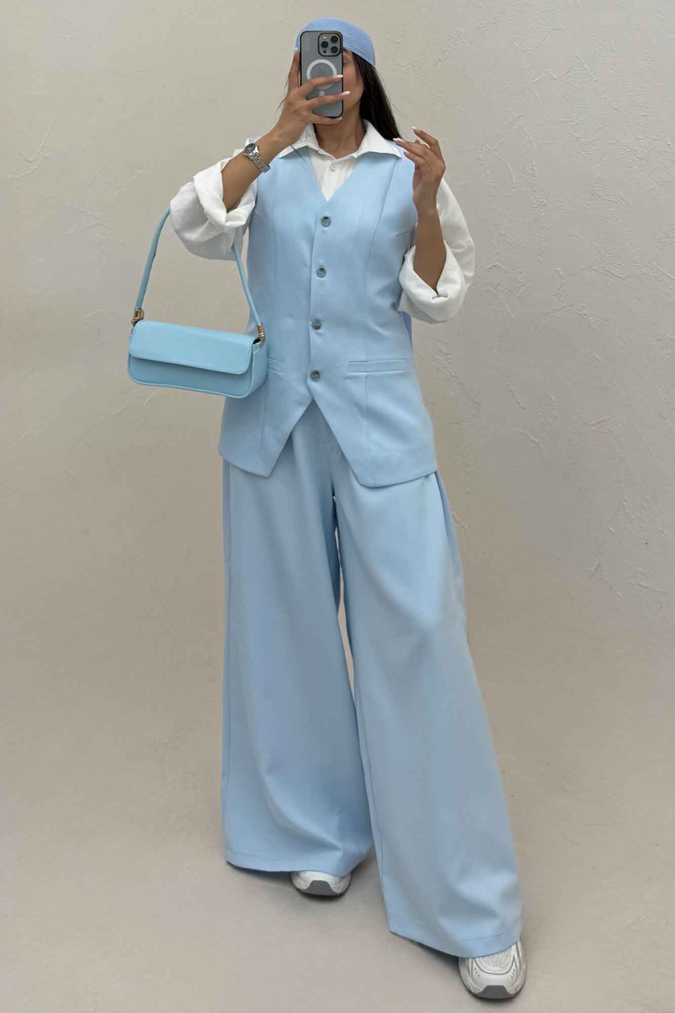 ست ژیله بلند و شلوار مازراتی لانورا